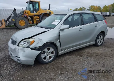 2004 Toyota Matrix Xr из США, поврежденный, VIN 2T1KR32E44C224604